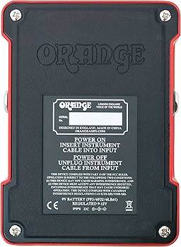 Amazon | ORANGE Two Stroke: Boost EQ guitar effects pedal